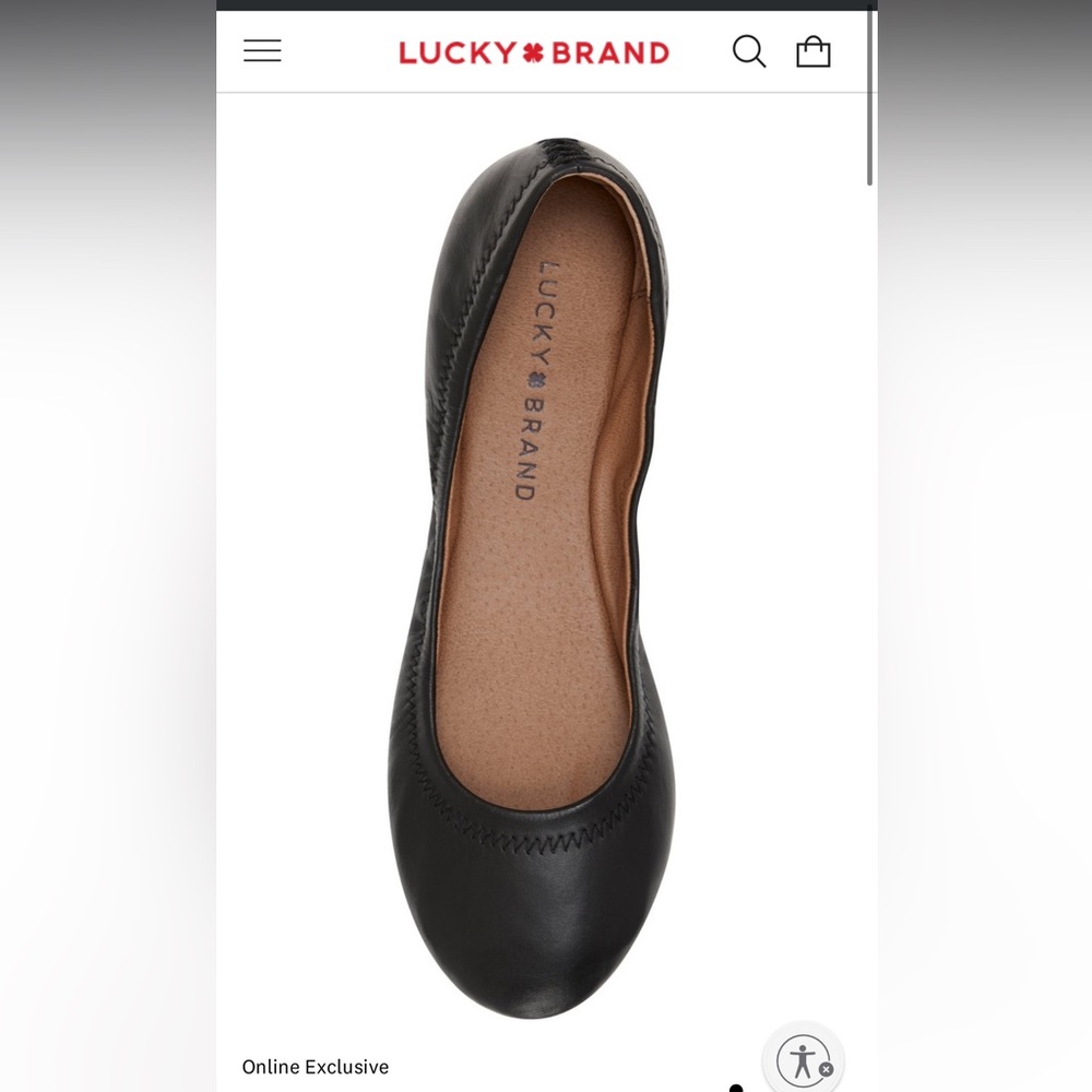 Black Lucky Brand flats